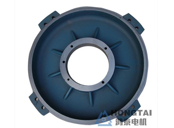 YE4-200L2-6电机端盖-铸铁-卧式平式-前后端盖-驱动端盖