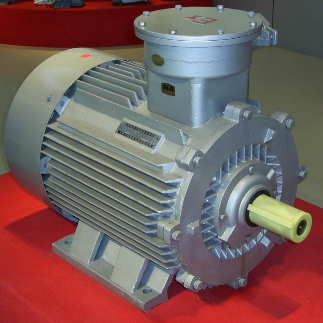 YE4-200L2-6防爆电机45°角实拍